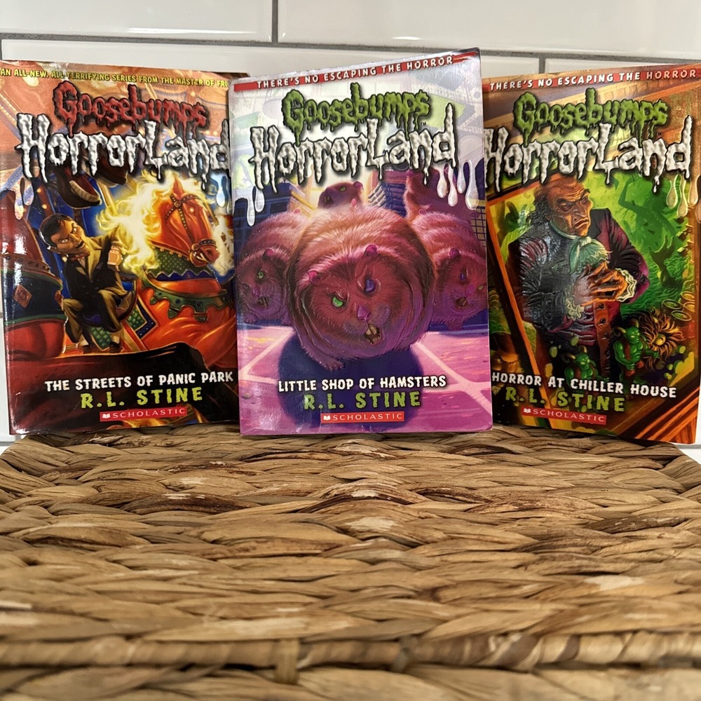 GOOSEBUMPS HORRORLAND‎ GIVE YOURSELF GOOSEBUMPS 3 BOOKS # 12, 14, 19 1st Print